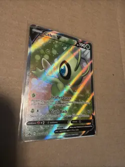 Celebi V (Full Art) 160/198 SWSH06: Chilling Reign Ultra Rare Pokemon Card - Image 4