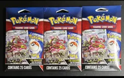 2024 Pokemon TCG Mystery Pack w/ Foil Card , Pack New Sealed* 25 Cards - Image 1