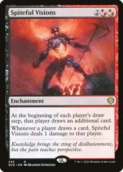 Spiteful Visions Starter Commander Decks NM MTG - Image 1