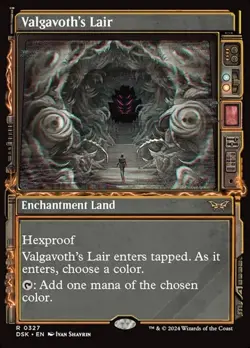 Valgavoth's Lair - Showcase DSK NM MTG - Image 1