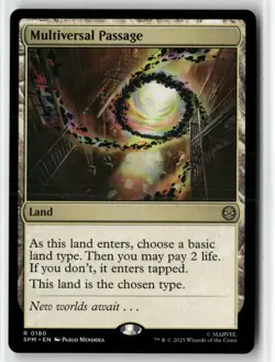Multiversal Passage R 180 Marvel's Spider-Man MTG M1-002 - Image 1