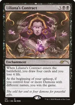 Liliana's Contract (#161) SLD NM MTG - Image 1