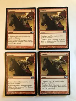 Combust Mtg X4 M12 Core 2012 NM Condition See Pics Front Back - Image 1