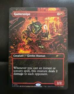 Guttersnipe #2361 FOIL TMNT Secret Lair x Kevin Eastman Colors NM MTG Magic - Image 1
