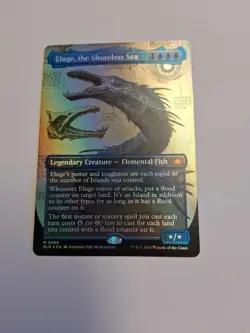 MTG Eluge, the Shoreless Sea (Borderless) Bloomburrow Foil - Image 1