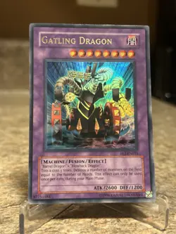 Yu-Gi-Oh! Gatling Dragon FET-EN035 Ultra Rare LP - Image 1