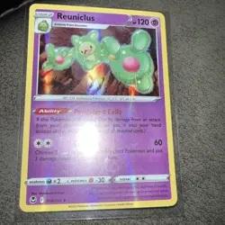 POKEMON TCG Card - Reuniclus 078/195 - Holo Rare - Silver Tempest - NM - Image 1