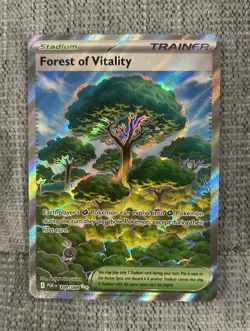 Pokemon TCG Forest of Vitality 109/088 Ultra Rare Full Art Perfect Order - Image 1