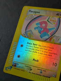 Porygon 103a/147 Reverse Holo Foil 2002 WOTC Pokemon Aquapolis - Image 2