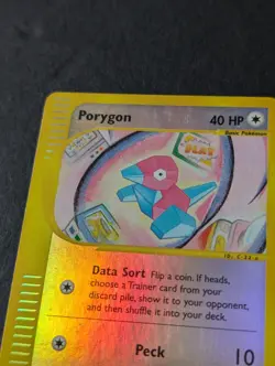 Porygon 103a/147 Reverse Holo Foil 2002 WOTC Pokemon Aquapolis - Image 4