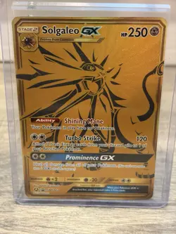 Pokemon TCG Lunala GX SM103a & Solgaleo GX SM104a Hidden Fates Promos - Image 2