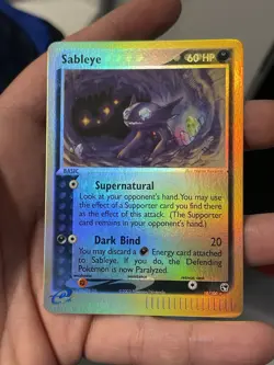 Nintendo Pokemon TCG Sableye 10/100 EX Sandstorm Reverse Holo 2003 60 HP - Image 2