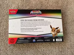 Pokemon SV Prismatic Evolutions Accessory Pouch Special Collection Eevee New TCG - Image 3