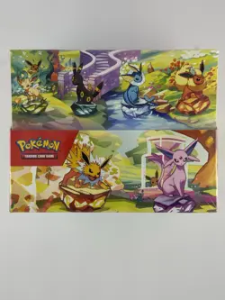 Pokemon TCG Prismatic Evolutions Mini-Tin Display (8 Tins) – Factory Sealed - Image 1