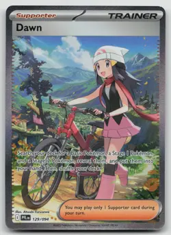 Pokemon Dawn 129/094 Phantasmal Flames Trainer Full Art Special Illustration NM - Image 1