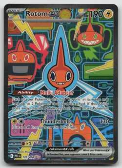 Rotom ex (126/094) ME02: Phantasmal Flames Pokemon NM - Image 1