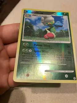 Pokemon TCG Roserade Diamond & Pearl 13/130 Reverse Holo Holo Rare - Image 2