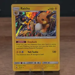 Pokemon TCG Raichu 041/147 Blister Exclusives Cosmos Holo Stage 1 110 HP EN - Image 1