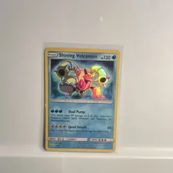 Pokemon Company Shining Volcanion 27/73 Shining Legends Shiny Holo Rare - Image 2