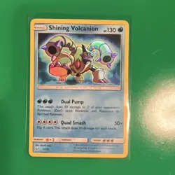 Pokemon Company Shining Volcanion 27/73 Shining Legends Shiny Holo Rare - Image 5