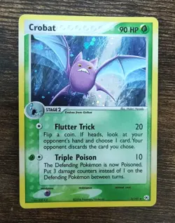 Pokemon Crobat 3/101 Holo EX Hidden Legends LP - Image 1