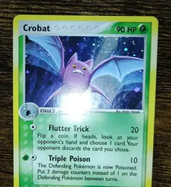 Pokemon Crobat 3/101 Holo EX Hidden Legends LP - Image 2