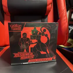Pokemon TCG Destined Rivals Elite Trainer Box ETB Factory Sealed US Seller - Image 1