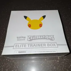 Pokemon Celebrations 25th Anniversary Elite Trainer Box Sealed - Image 1
