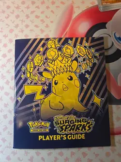 SURGING SPARKS Players Guide - Scarlet & Violet - Pokemon TCG ETB Booklet (NEW) - Image 2