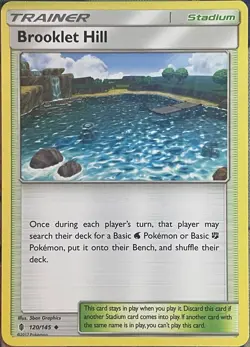Brooklet Hill - 120/145 - Guardians Rising Pokemon 2017 - Image 1