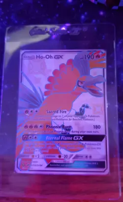 Ho-Oh GX SV50/SV94 Hidden Fates Shiny Vault Shiny Holo Rare 190 HP ENG - Image 1