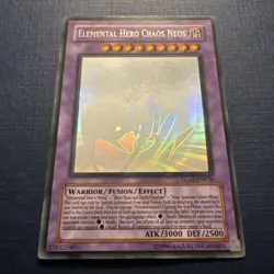 Elemental Hero Chaos Neos (Ghost Rare) GLAS-EN036 Yu-Gi-Oh - Image 1