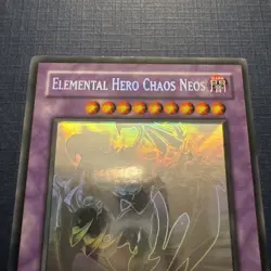 Elemental Hero Chaos Neos (Ghost Rare) GLAS-EN036 Yu-Gi-Oh - Image 2