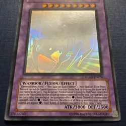 Elemental Hero Chaos Neos (Ghost Rare) GLAS-EN036 Yu-Gi-Oh - Image 3