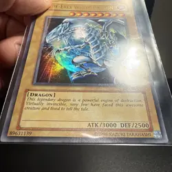 Yu-Gi-Oh TCG Blue-Eyes White Dragon JMP-001 Ultra Rare Unlimited Card - Image 4