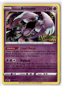 Galarian Articuno - (Prerelease) SWSH123 SWSH: Sword & Shield Promo Cards Holo - Image 1