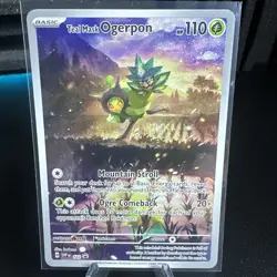 Teal Mask Ogerpon 123 Sv: Scarlet & Violet Promo Cards Holo - Image 1