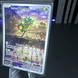 Teal Mask Ogerpon 123 Sv: Scarlet & Violet Promo Cards Holo - Image 3