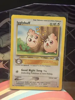 Igglybuff 36 - Black Star Promo Pokemon Card 2001 - NM - Image 1