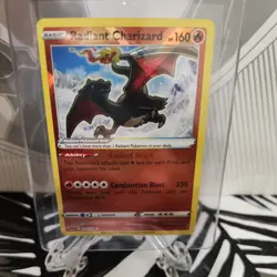 💥Radiant Charizard - #020/159 - Pokemon Crown Zenith Ultra Rare Card NM/M💥(1) - Image 2