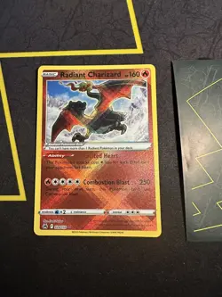 Pokemon Card Radiant Charizard 020/159 Rare Reverse Holo Crown Zenith 069💎NM💎 - Image 1