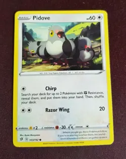 Pokemon Rebel Clash Pidove 143/192 - Image 1