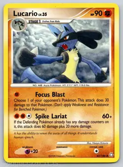 Lucario 61/146 Uncommon Legends Awakened Pokemon MP - Image 1