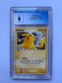 Pikachu 13/17 Pop Series 4 CGC 9 Pokemon - Image 1