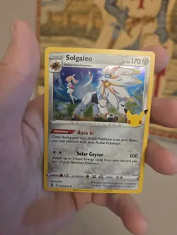 Solgaleo 021/025 Holo Rare Celebrations Pokemon Holo - Image 1
