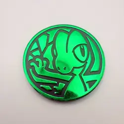 Treecko Pokemon TCG Coin Japanese Exclusive Authentic Near Mint/LP - Image 1