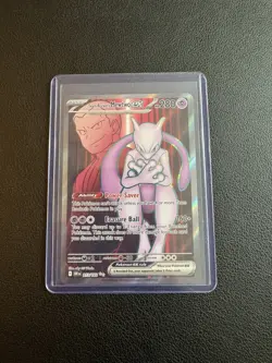 Team Rocket's Mewtwo ex - 213/182 - Destined Rivals (Pokemon) - Image 1