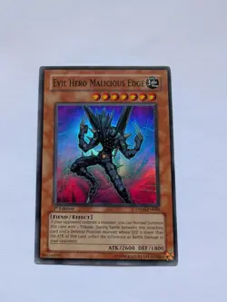 Evil Hero Malicious Edge DP06-EN006 - Jaden Yuki 3 - Unlimited - Image 1