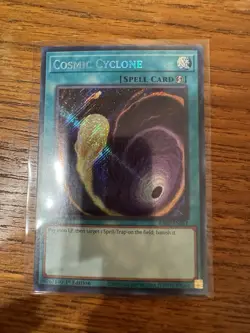 Yugioh - Cosmic Cyclone (NM) - RA02-EN061 - Secret Rare - 1st Edition - Image 1