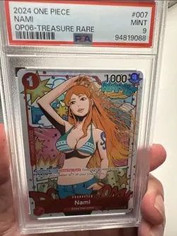 One Piece CCG Nami Manga Alternate Art OP01-016 Mint Condition ENGLISH - Image 2
